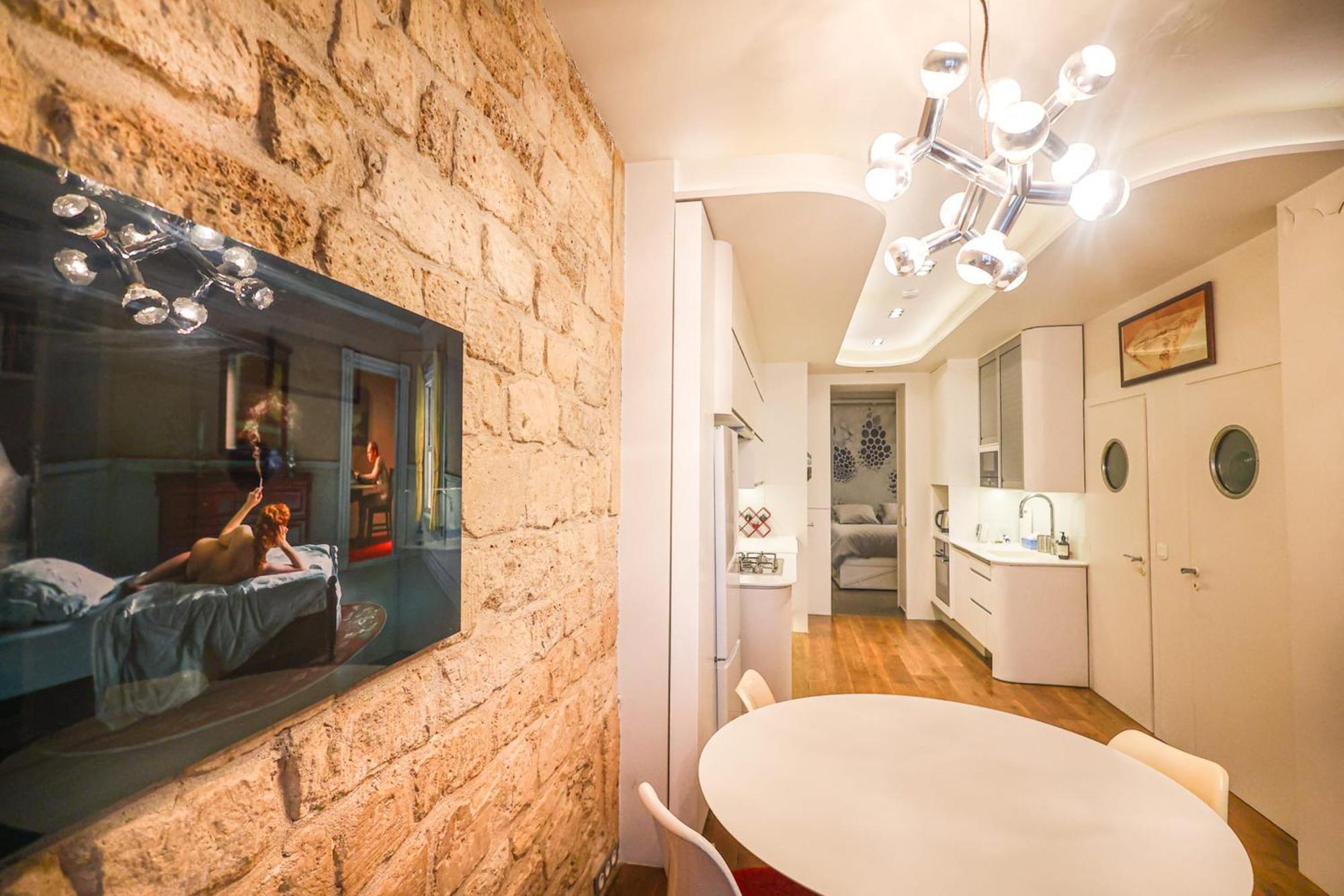 Elegant Appartement Climatise De 65 M2 Avec 2 Ch Paris Dış mekan fotoğraf